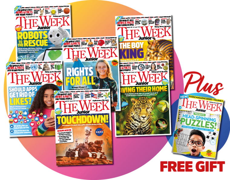A selection of The Week Junior magazines